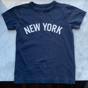J CREW “New York” t shirt